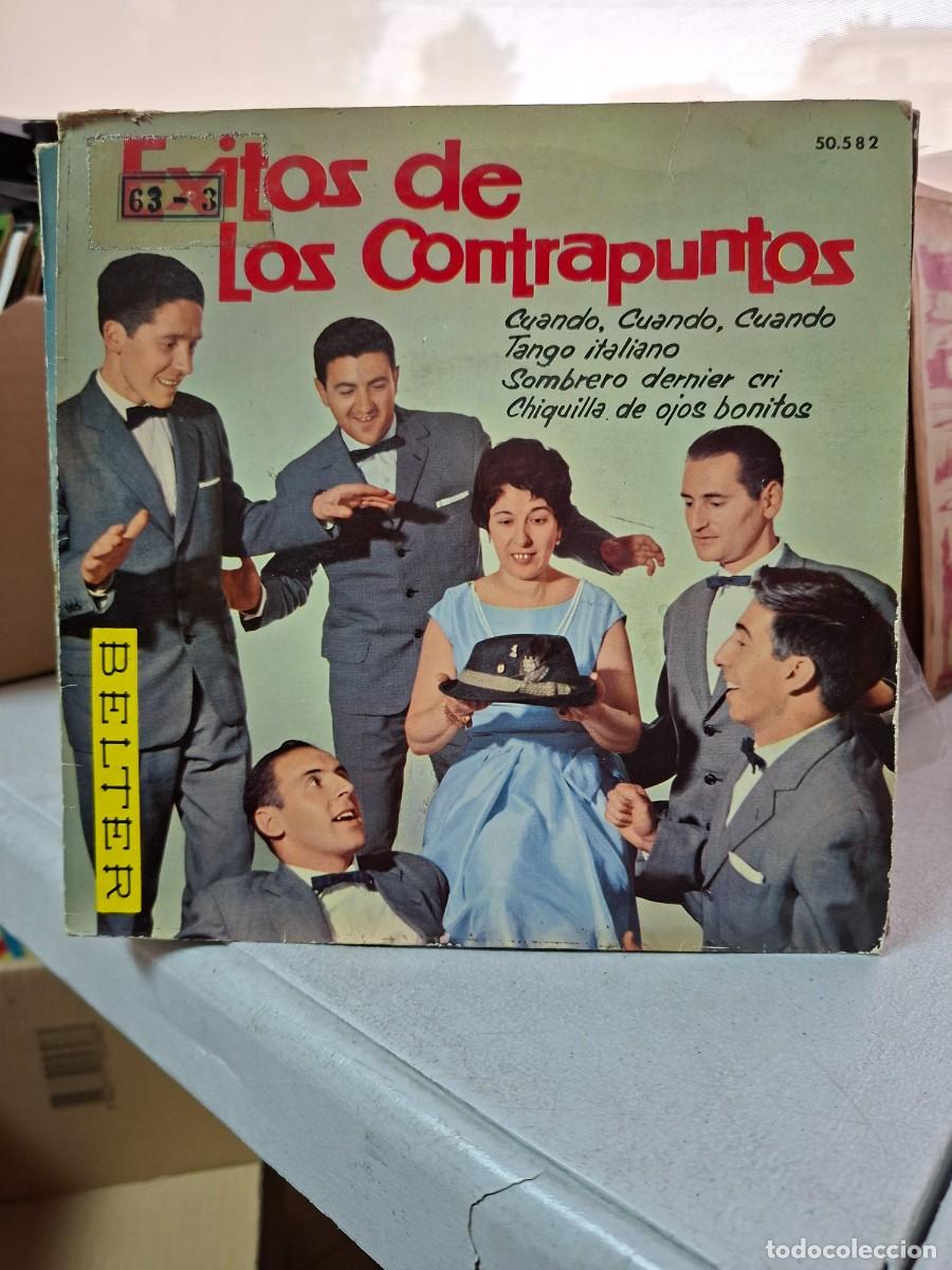 Discos de vinilo: LOS CONTRAPUNTOS - CUANDO CUANDO CUANDO - EP DE VINILO C - 47 - Foto 1