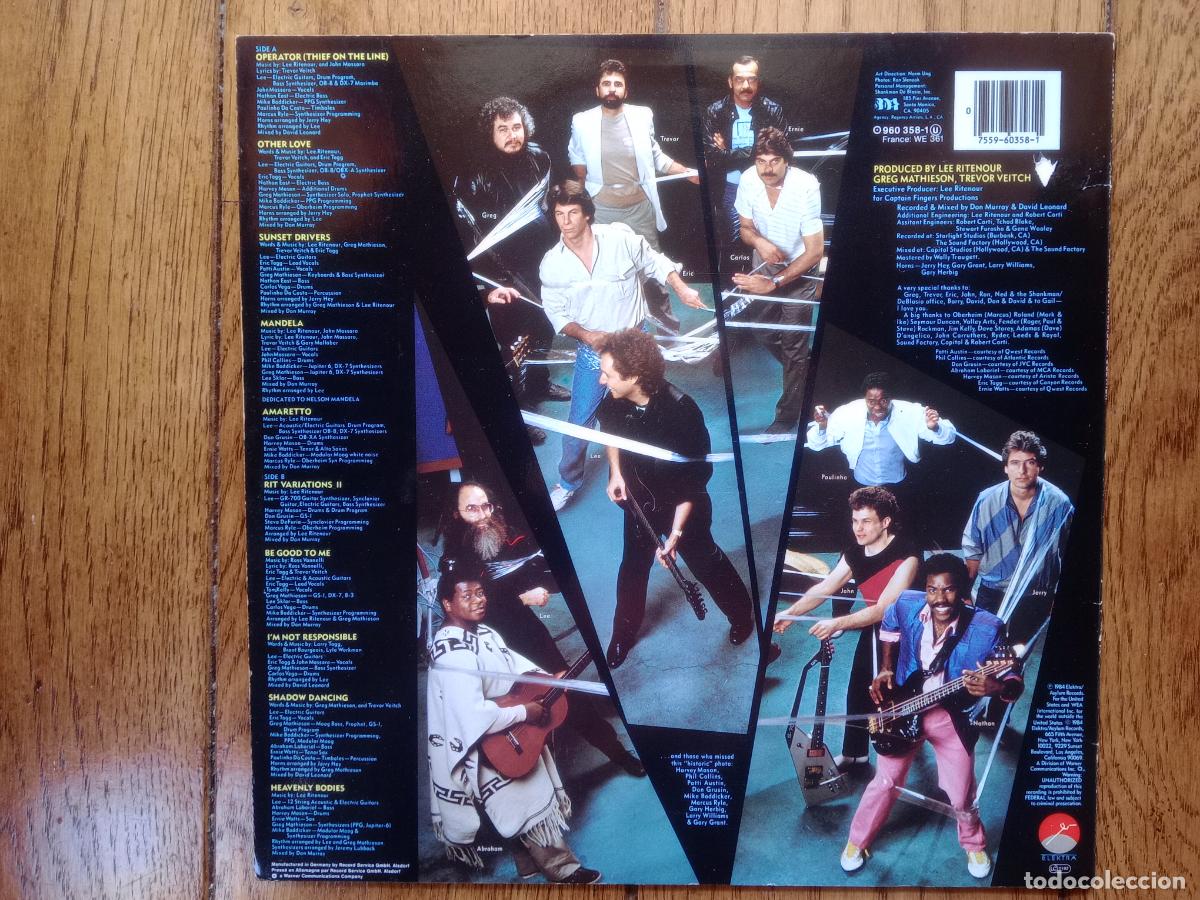 Discos de vinilo: Lee Ritenour - Banded together - Foto 2