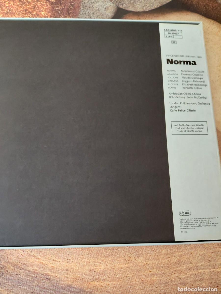Discos de vinilo: Opera vinilo Norma de Bellini - Foto 2
