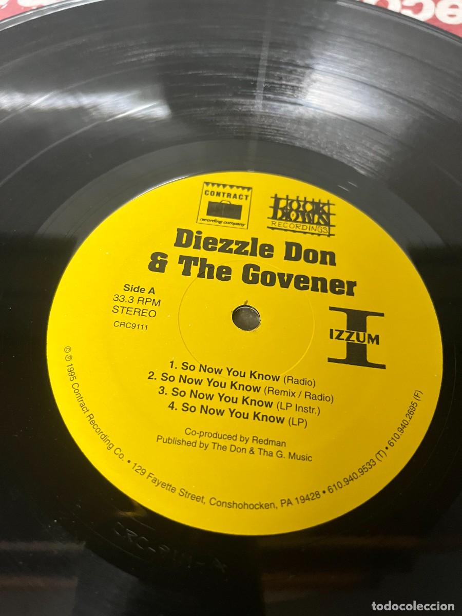 Discos de vinilo: Diezzle Don & Tha Govener So Now You Know - Foto 3