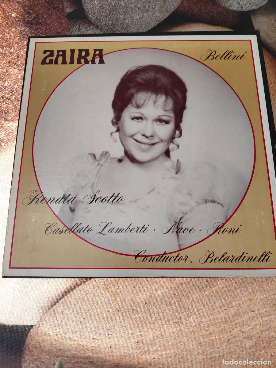 Discos de vinilo: Opera vinilo Zaira de Bellini - Foto 1