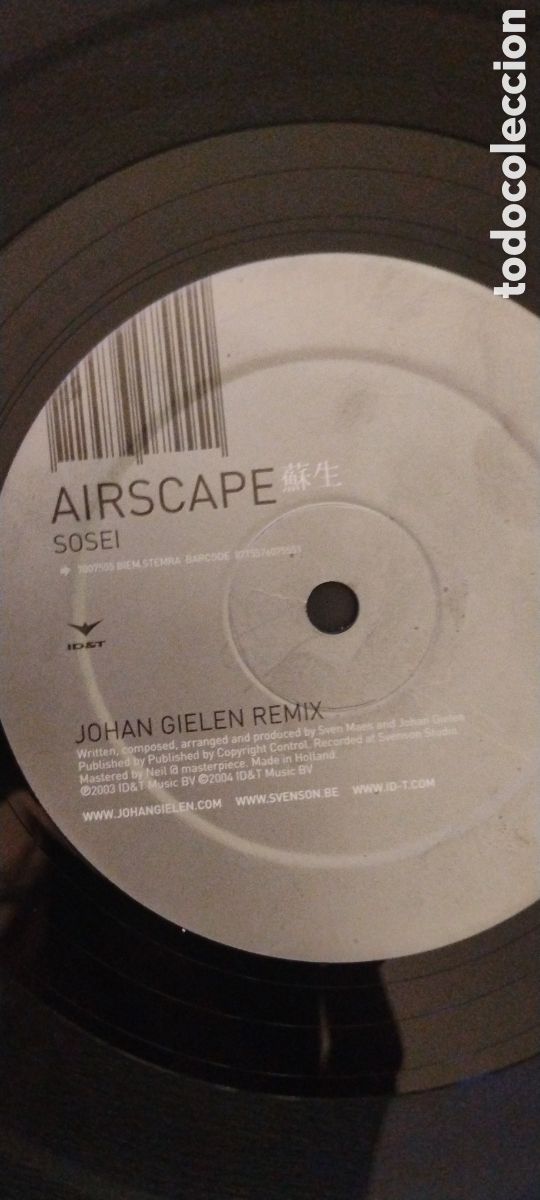 Discos de vinilo: AIRSCAPE-SOSEI-MAXI-ID&T/NETHERLANDS-IB - Foto 4