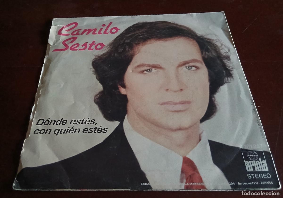 Discos de vinilo: CAMILO SESTO - PERDONAME - SINGLE - 1980 - Foto 2