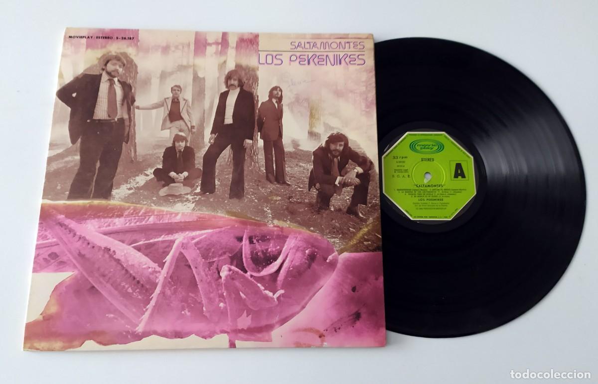 Discos de vinilo: LP LOS PEKENIKES - SALTAMONTES - Foto 3