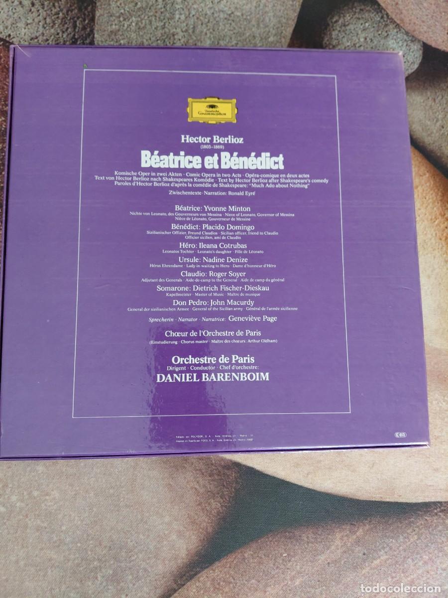 Discos de vinilo: Opera vinilo Beatrice et Benedict de Berlioz - Foto 3