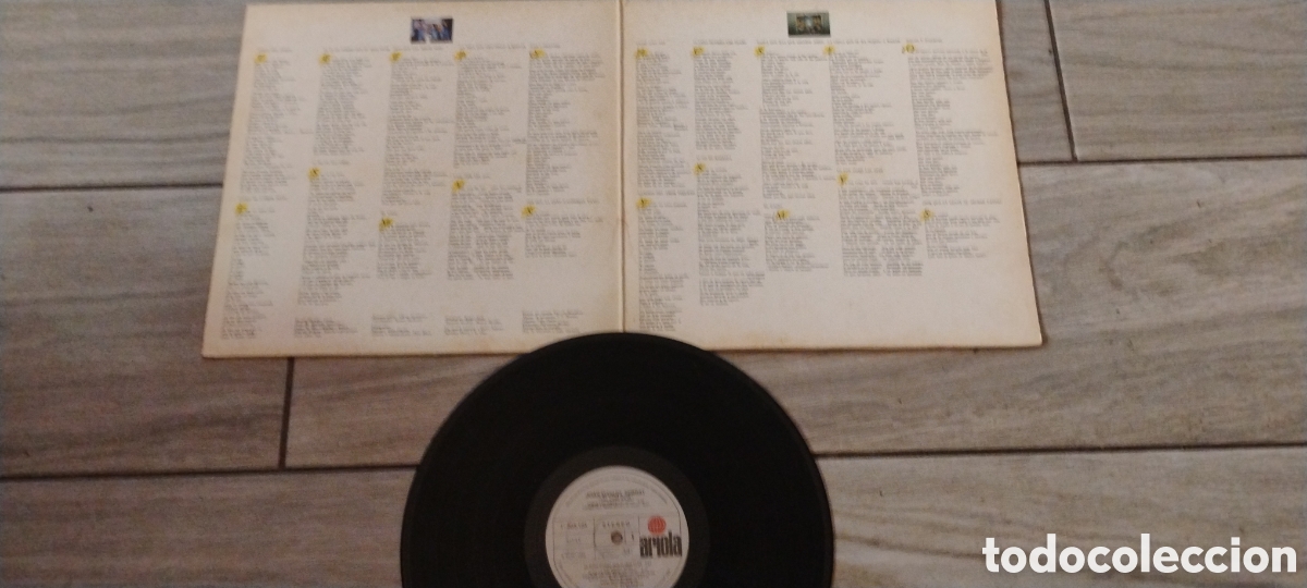 Discos de vinilo: JOAN MANUEL SERRAT-TAL COM RAJA-LP-ARIOLA/SPAIN-IB - Foto 2