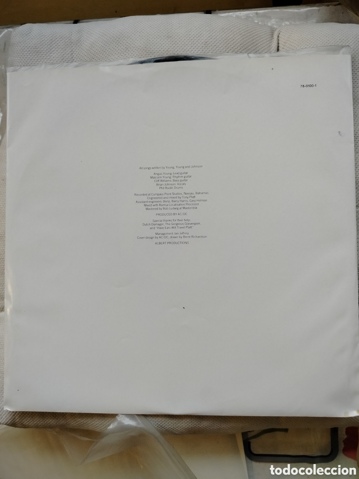Discos de vinilo: AC/DC LP Flick of The Switch - Foto 4