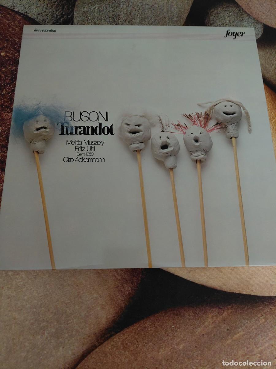 Discos de vinilo: Opera vinilo Turandot de Busoni - Foto 1