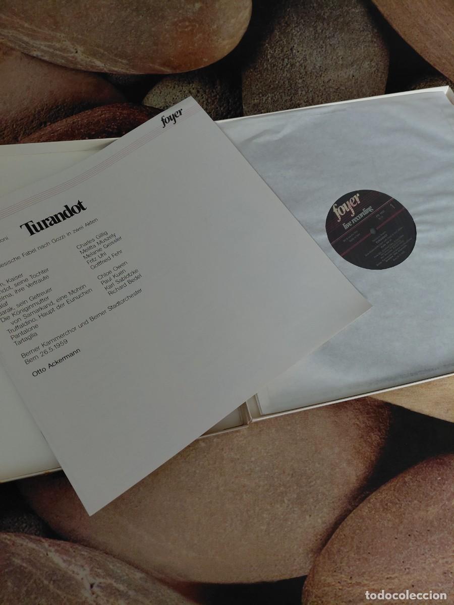 Discos de vinilo: Opera vinilo Turandot de Busoni - Foto 3