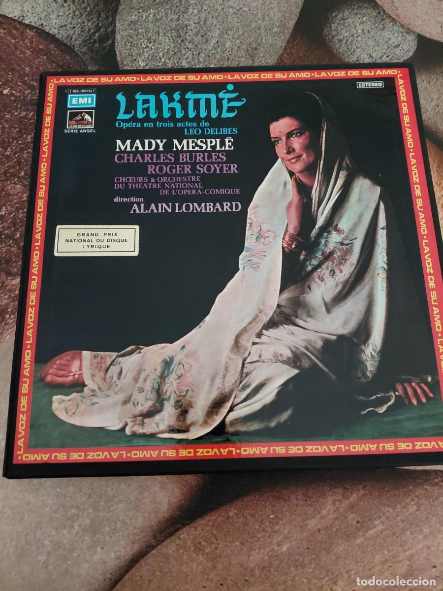 Discos de vinilo: Opera vinilo Lakme de Delibes - Foto 1