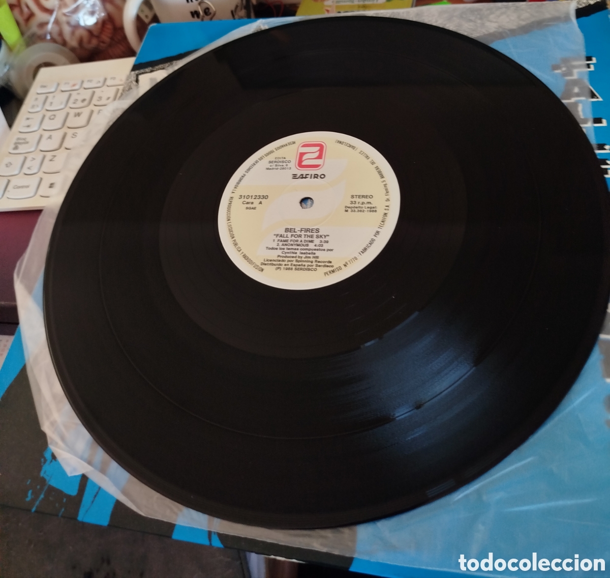 Discos de vinilo: Bel-fires - fall for the sky - Foto 2