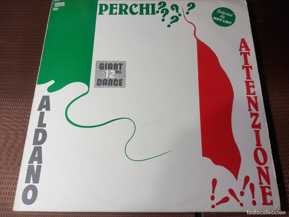 Discos de vinilo: Aldano / Perchi / MAXI-SINGLE 12&rdquo; - Foto 1