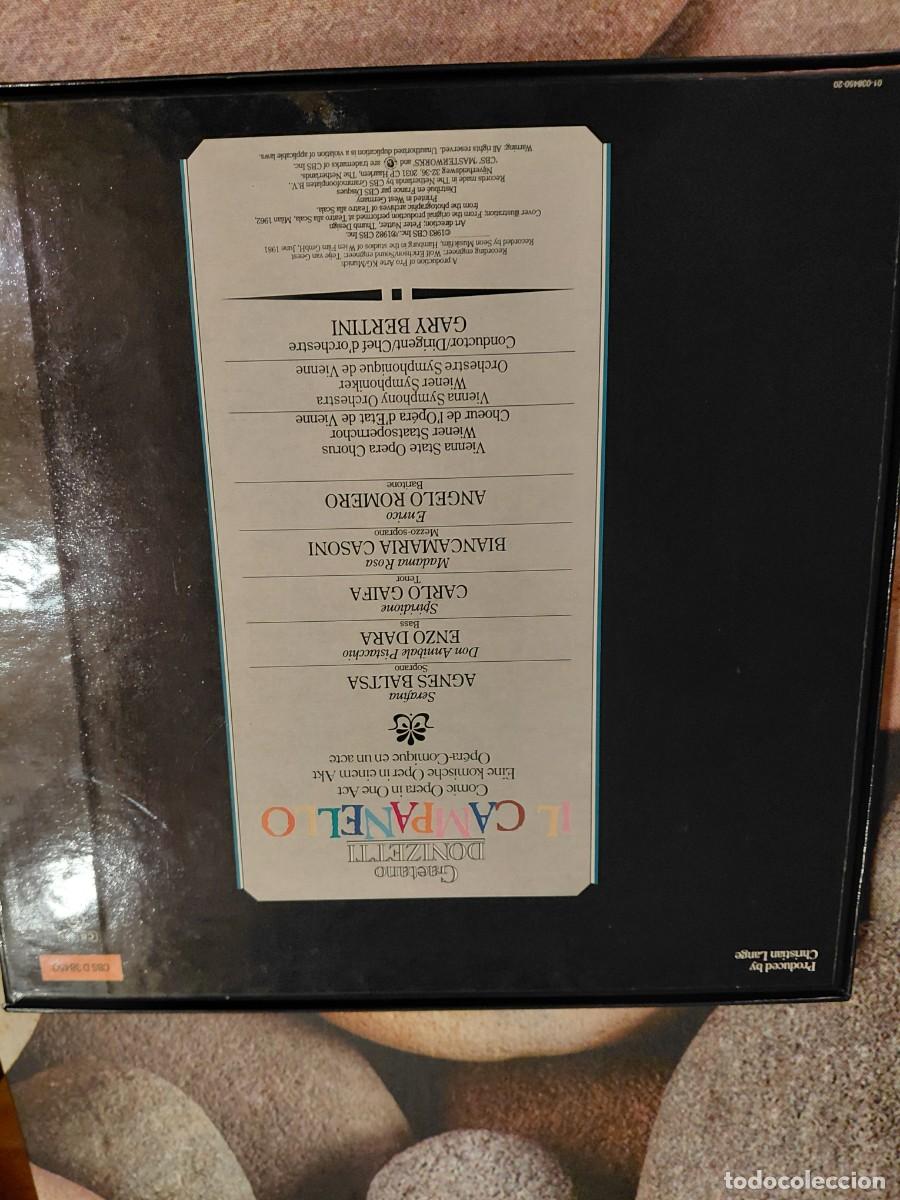 Discos de vinilo: Opera vinilo Il Campanello de Donizetti - Foto 4