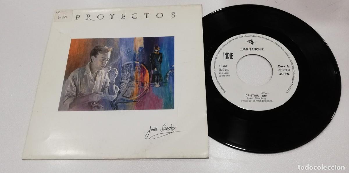 Discos de vinilo: SCO106-Juan Sanchiz - Proyectos (7&rdquo;, Single) - Foto 1