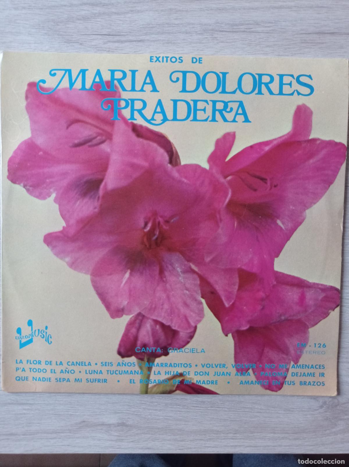 Discos de vinilo: Vinilo &Eacute;xitos de Mar&iacute;a Dolores Pradera - Foto 1