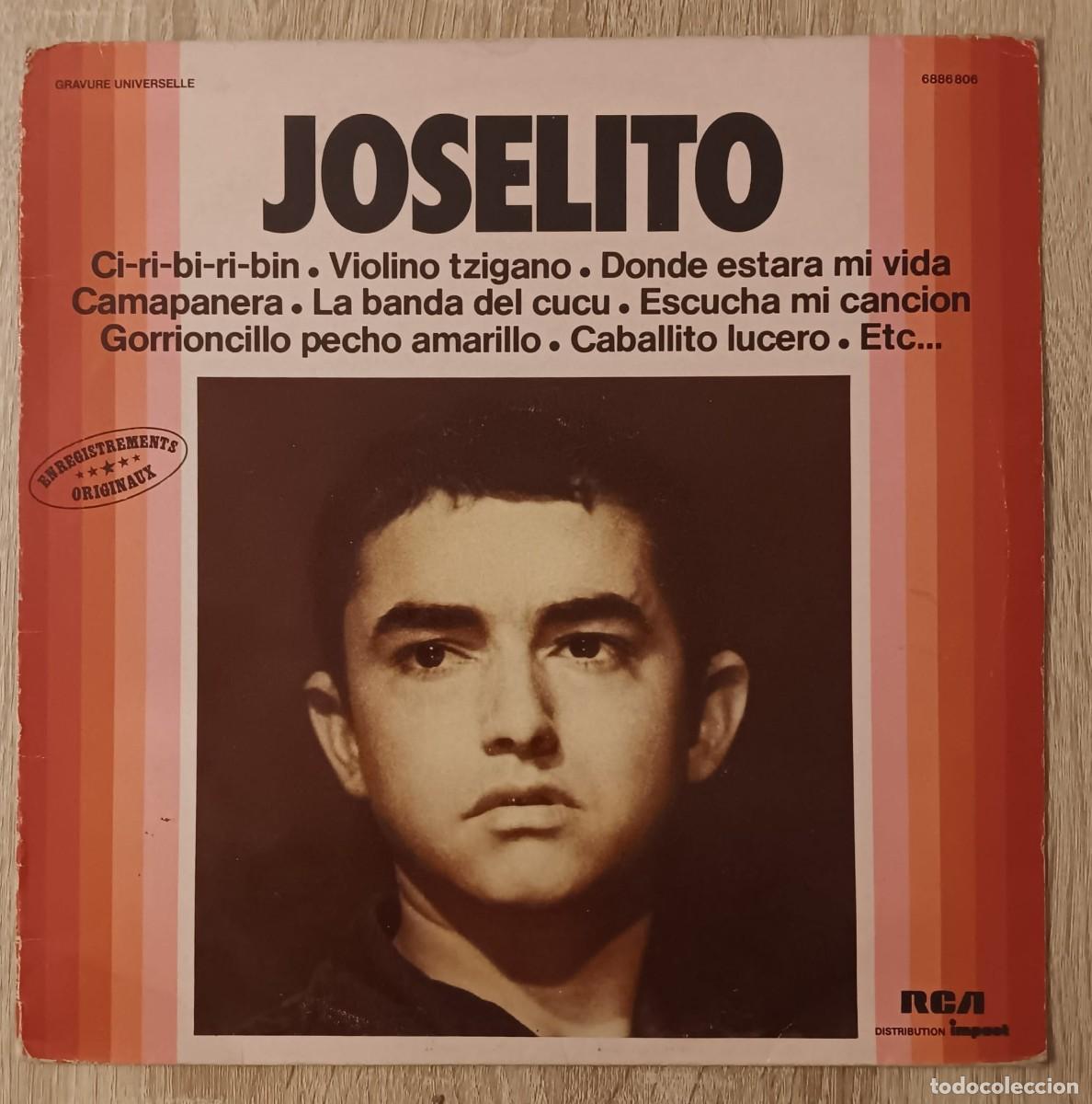 Discos de vinilo: LP DISCO VINILO JOSELITO RCA - Foto 1