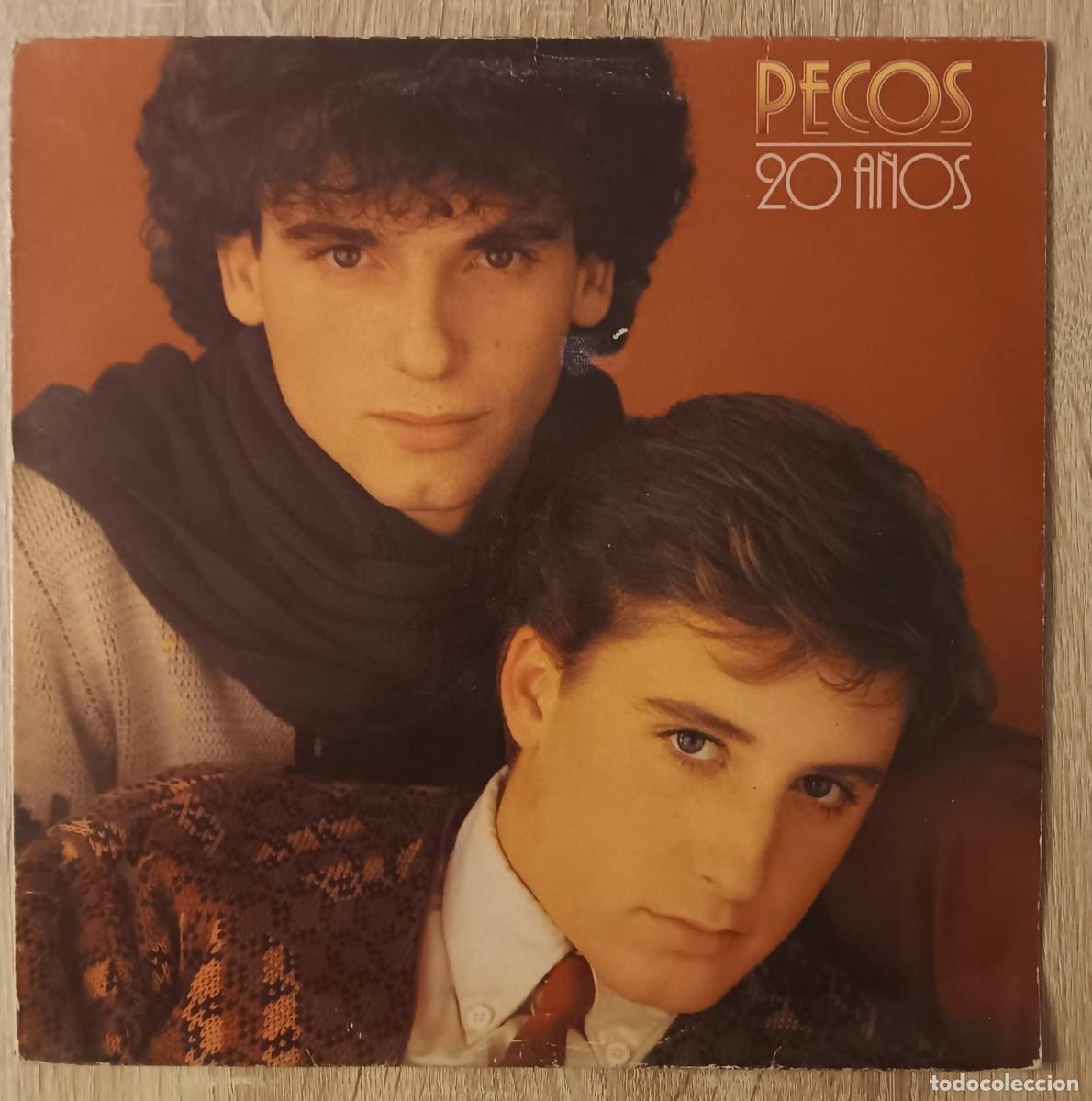 Discos de vinilo: LP DISCO VINILO LOS PECOS 20 A&Ntilde;OS - Foto 1