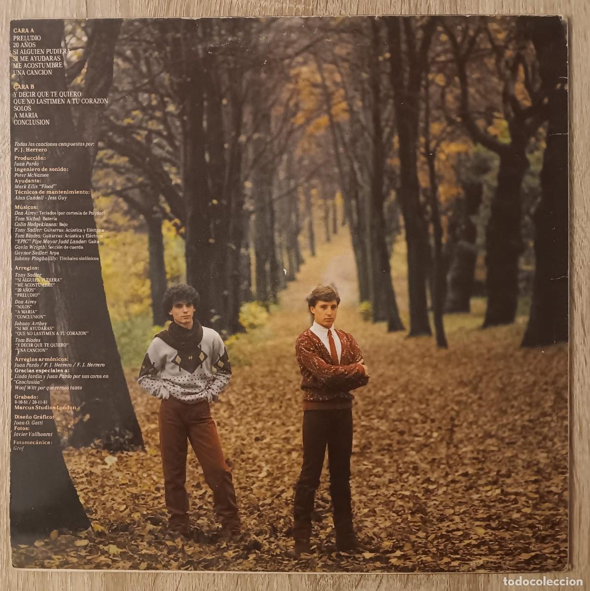 Discos de vinilo: LP DISCO VINILO LOS PECOS 20 A&Ntilde;OS - Foto 4