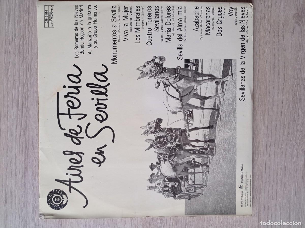 Discos de vinilo: Vinilo Aires de Feria en Sevilla - Foto 2