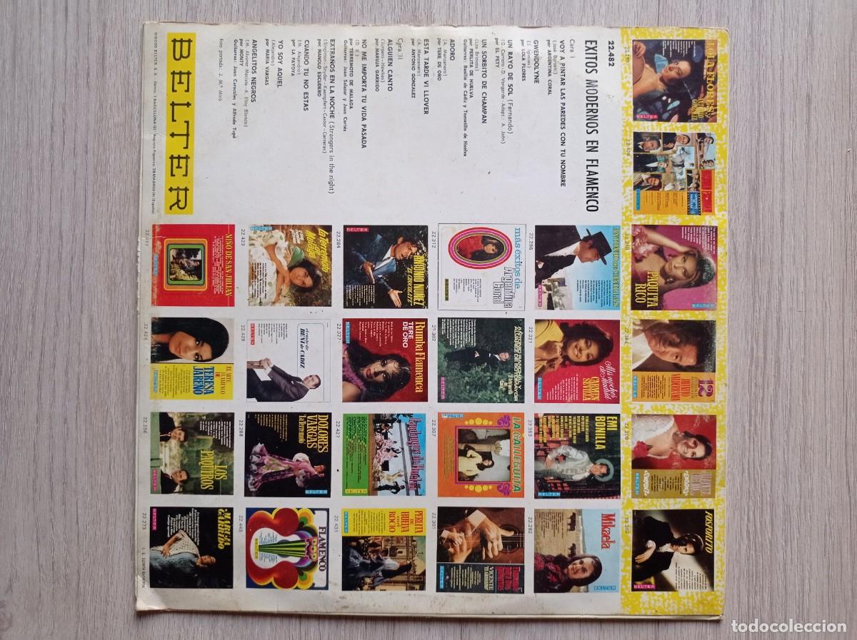 Discos de vinilo: Disco Vinilo &Eacute;xitos Modernos en Flamenco - Foto 2