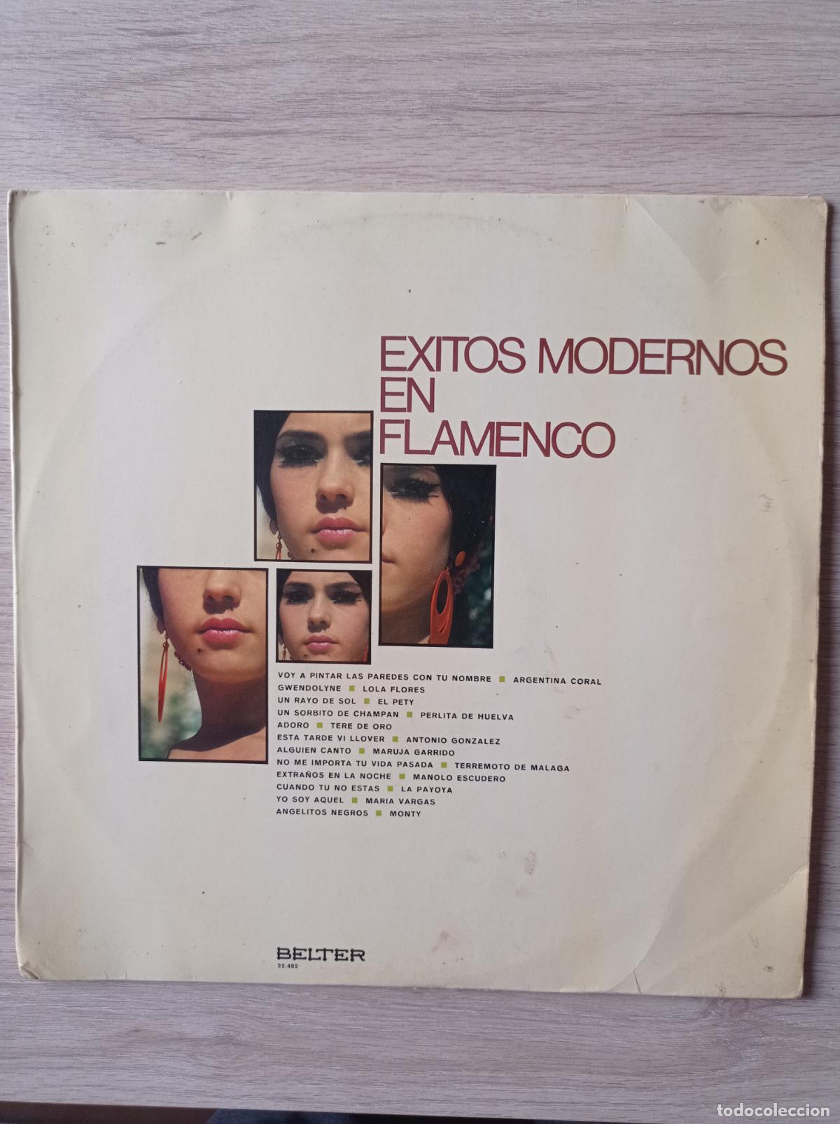 Discos de vinilo: Disco Vinilo &Eacute;xitos Modernos en Flamenco - Foto 1
