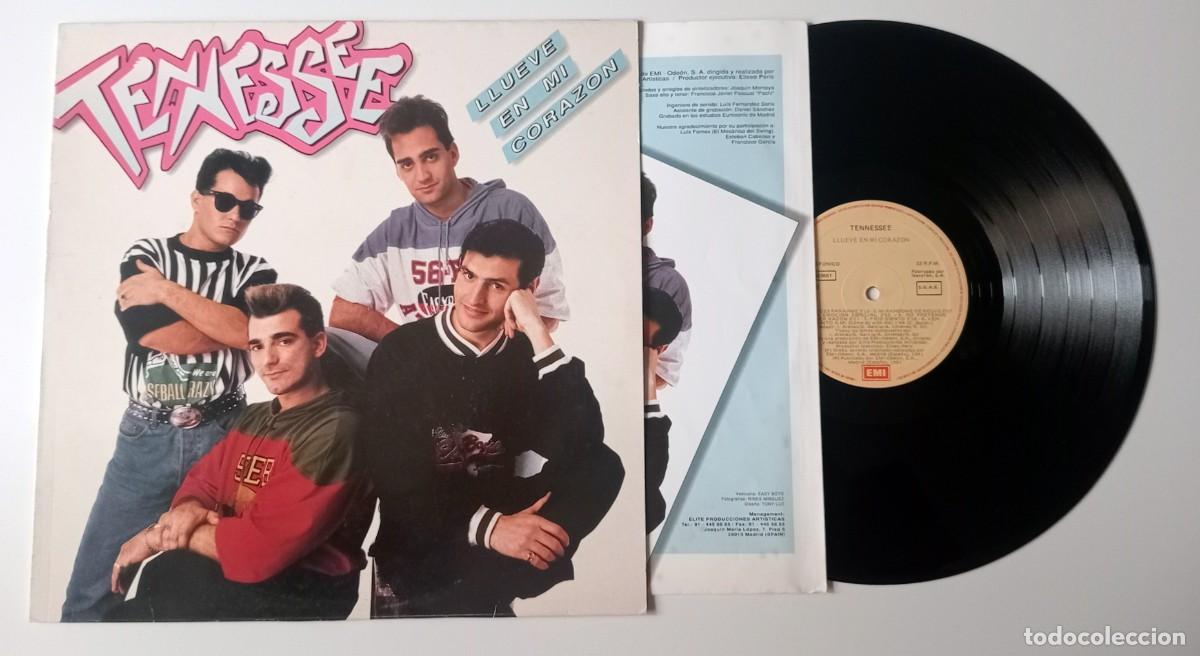 Discos de vinilo: LP TENNESSEE - LLUEVE EN MI CORAZ&Oacute;N - Foto 3
