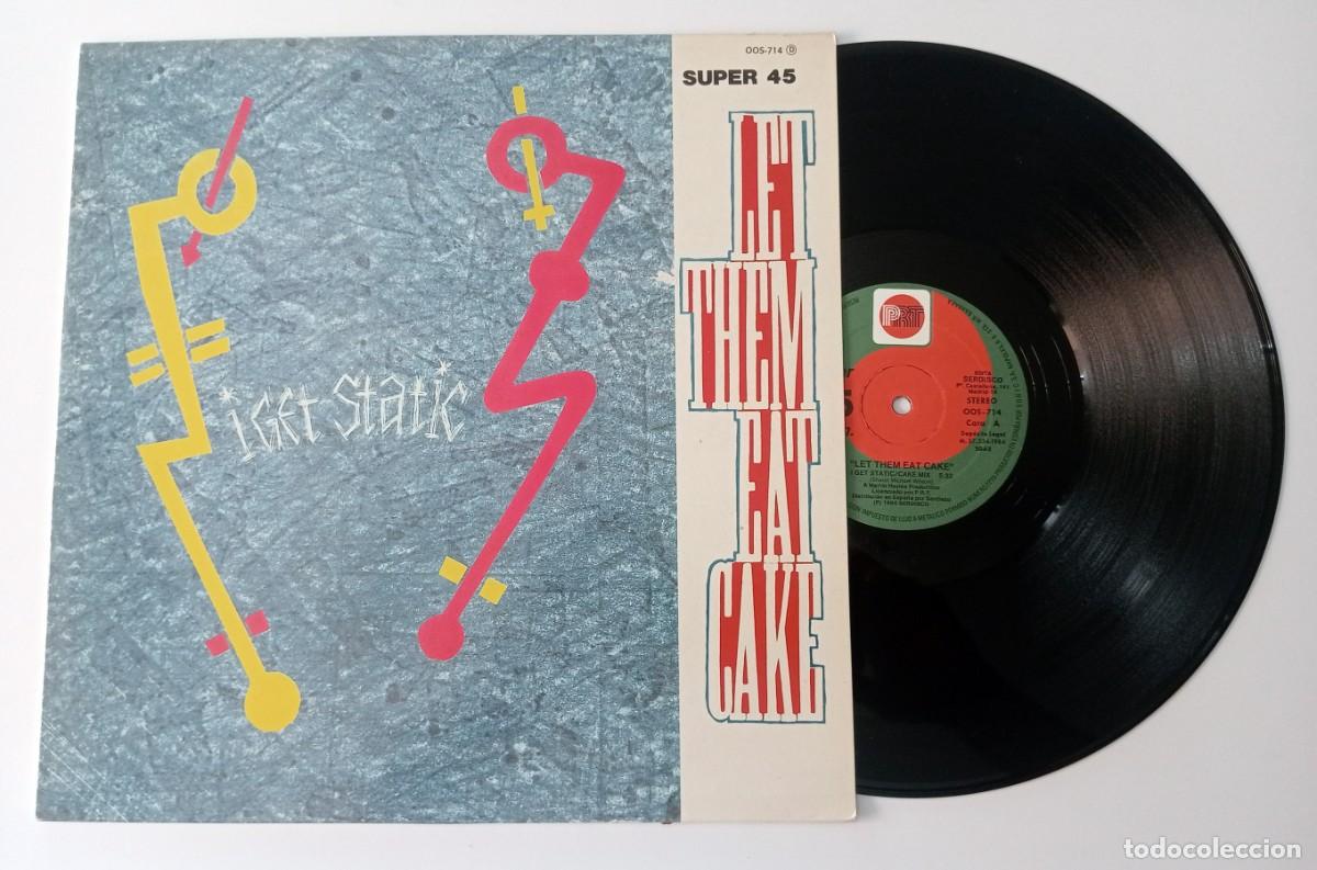 Discos de vinilo: MAXI LP LET THEM EAT CAKE - I GET STATIC - Foto 1