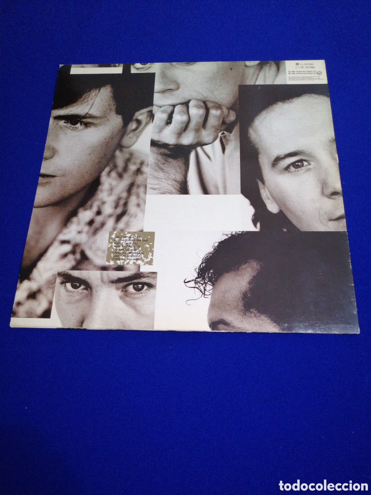 Discos de vinilo: SIMPLE MINDS - ONCE UPON A TIME - 1985 VIRGIN - Foto 2