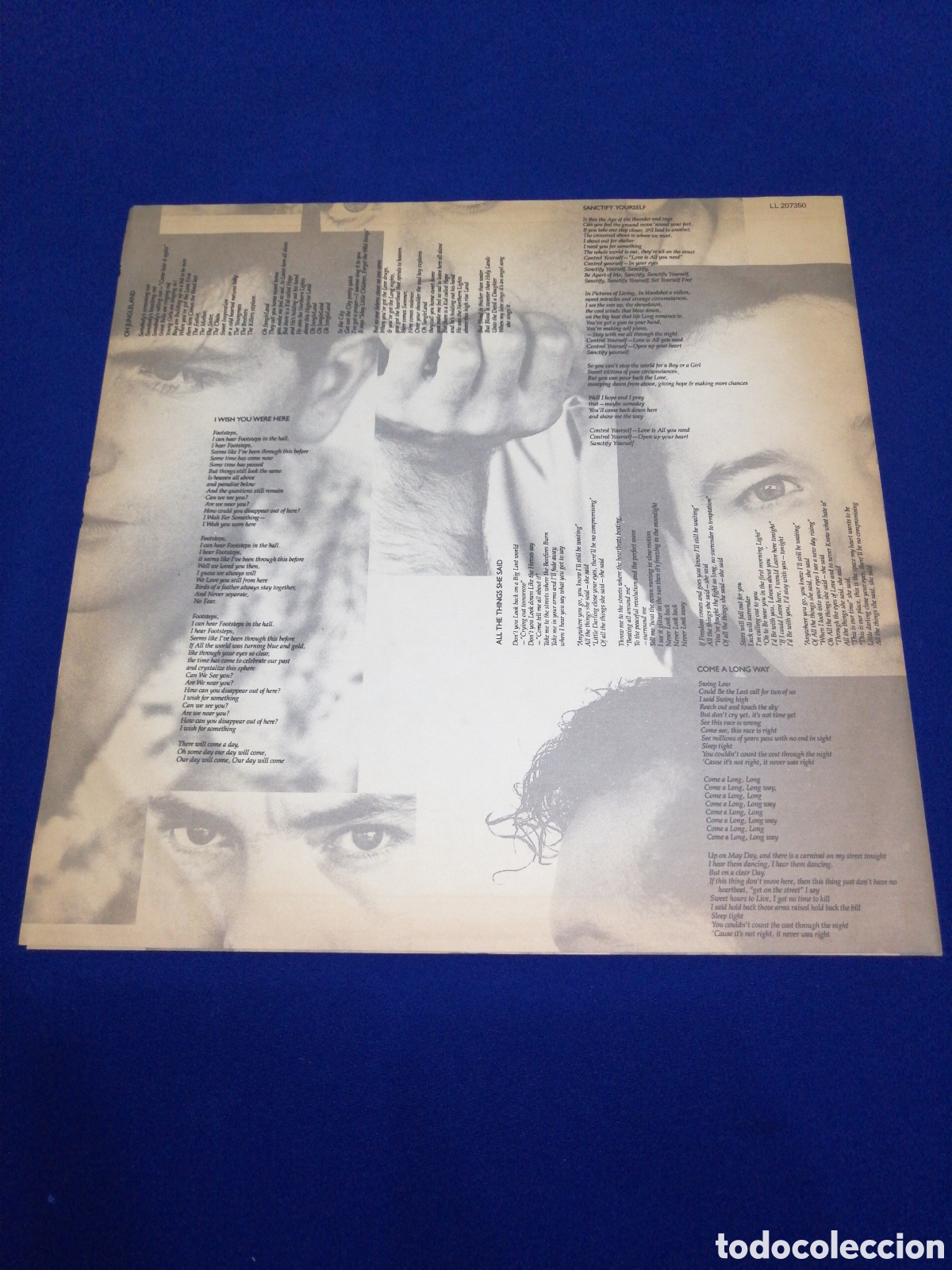 Discos de vinilo: SIMPLE MINDS - ONCE UPON A TIME - 1985 VIRGIN - Foto 5