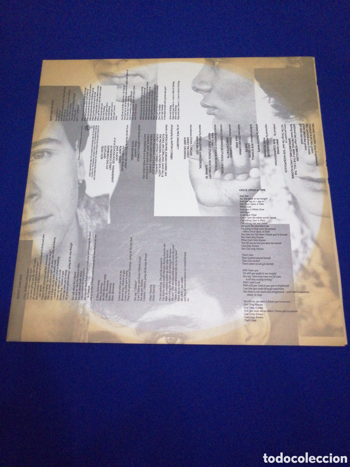 Discos de vinilo: SIMPLE MINDS - ONCE UPON A TIME - 1985 VIRGIN - Foto 7