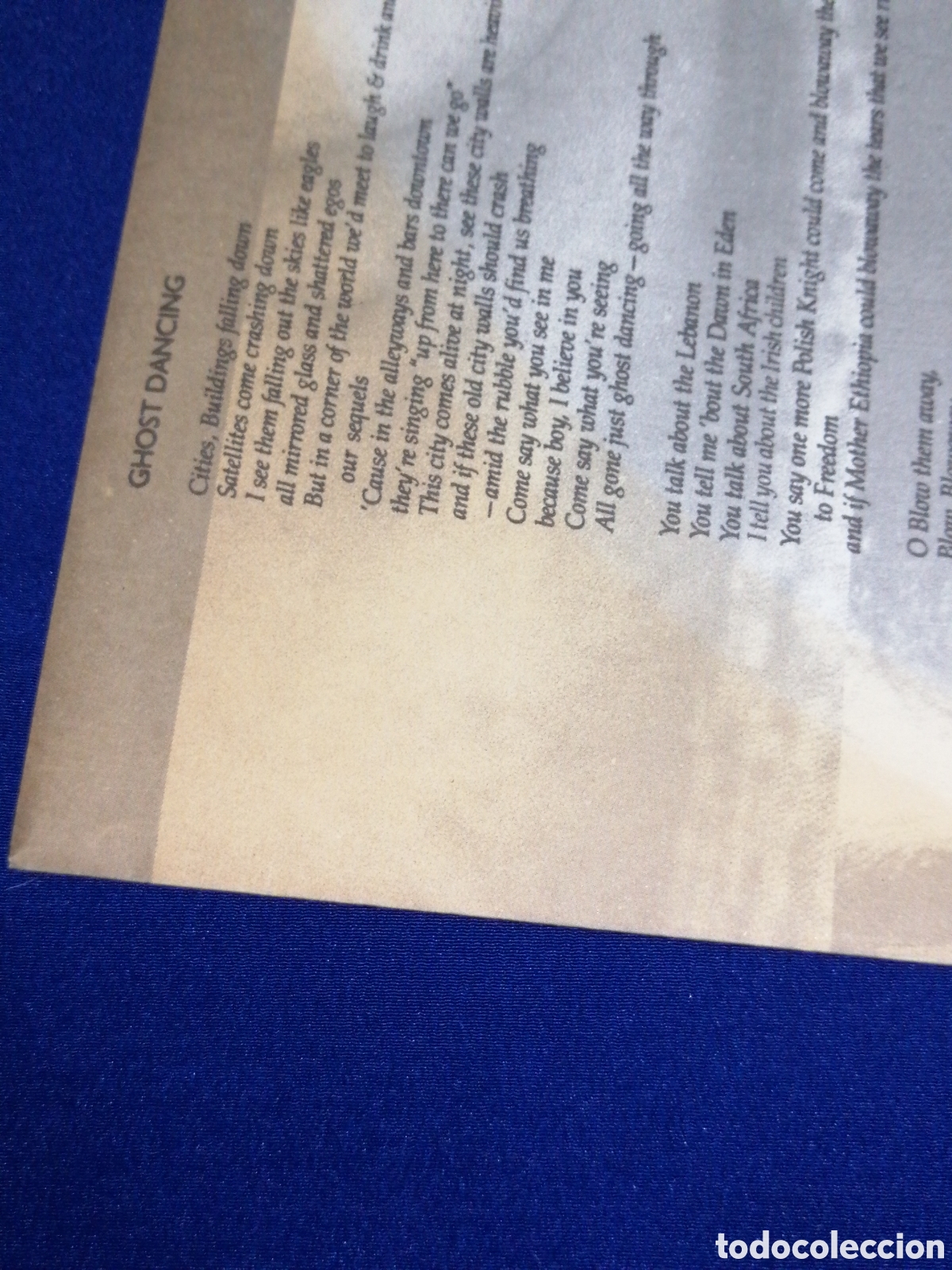 Discos de vinilo: SIMPLE MINDS - ONCE UPON A TIME - 1985 VIRGIN - Foto 8