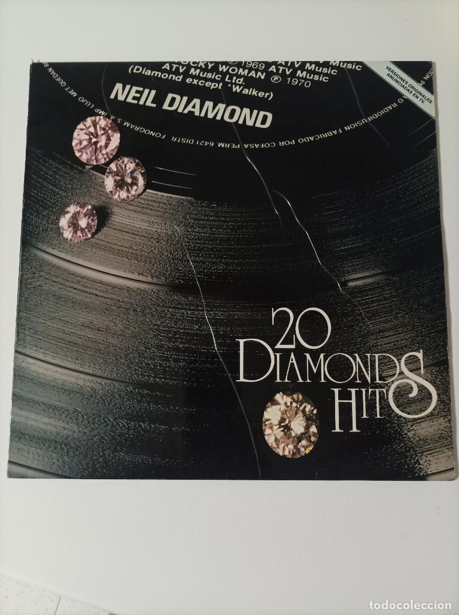 Discos de vinilo: Vinilo Neil Diamond. 20 Diamonds Hits - Foto 1