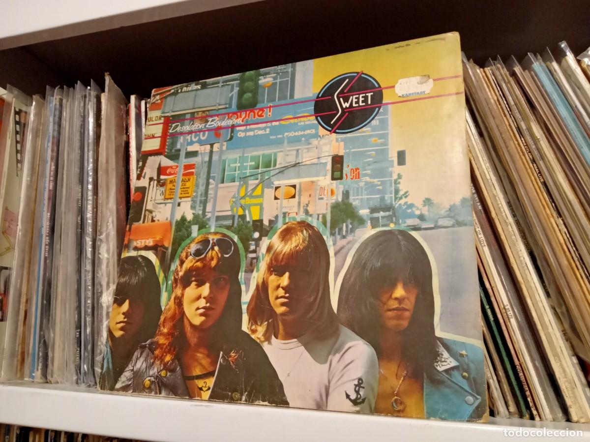 Discos de vinilo: Sweet &lrm;&ndash; Desolation Boulevard - LP Germany 1974 - Foto 1