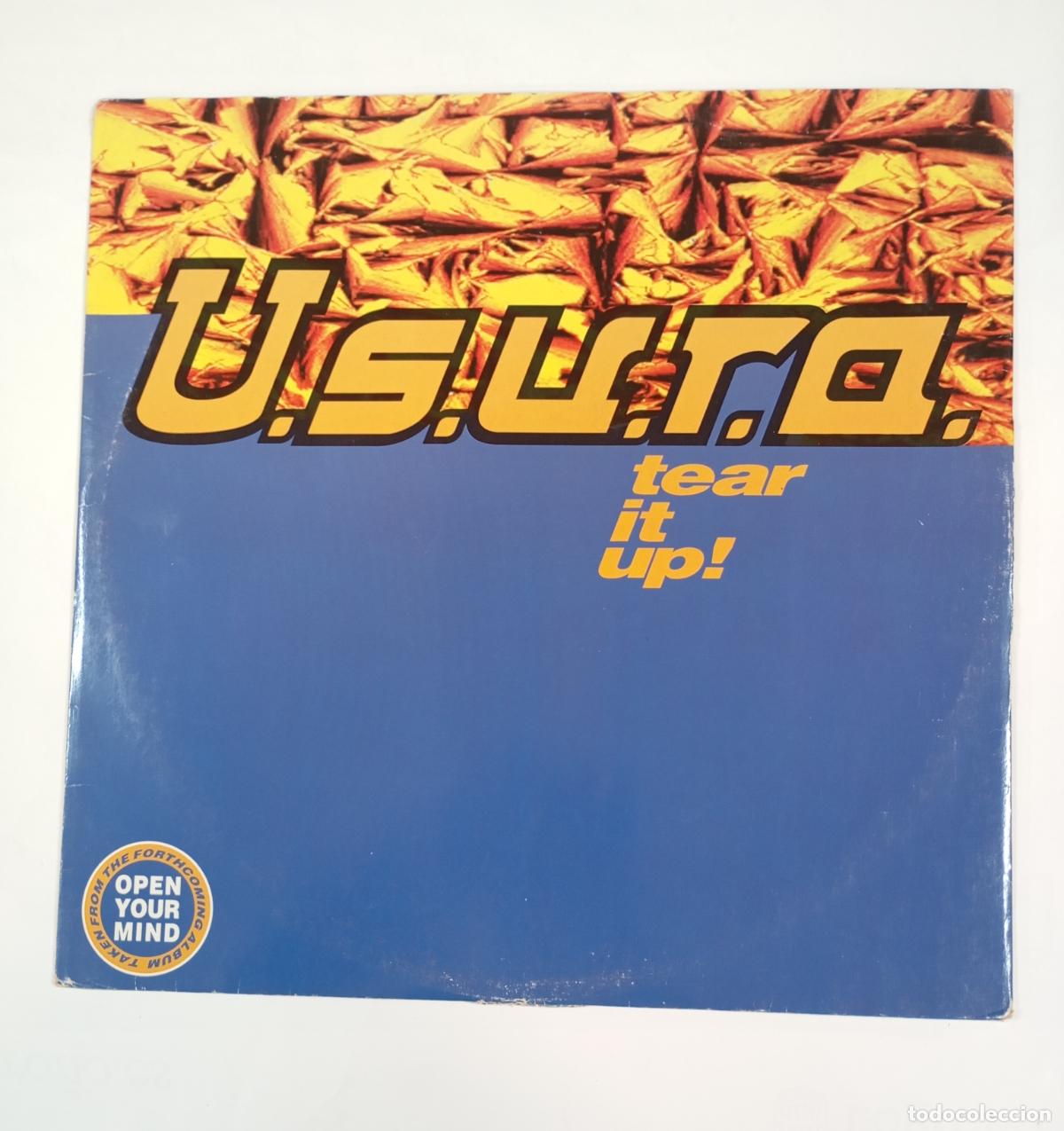 Discos de vinilo: U.S.U.R.A. TEAR IT UP! MAXI-SINGLE. TDKDA73 - Foto 1
