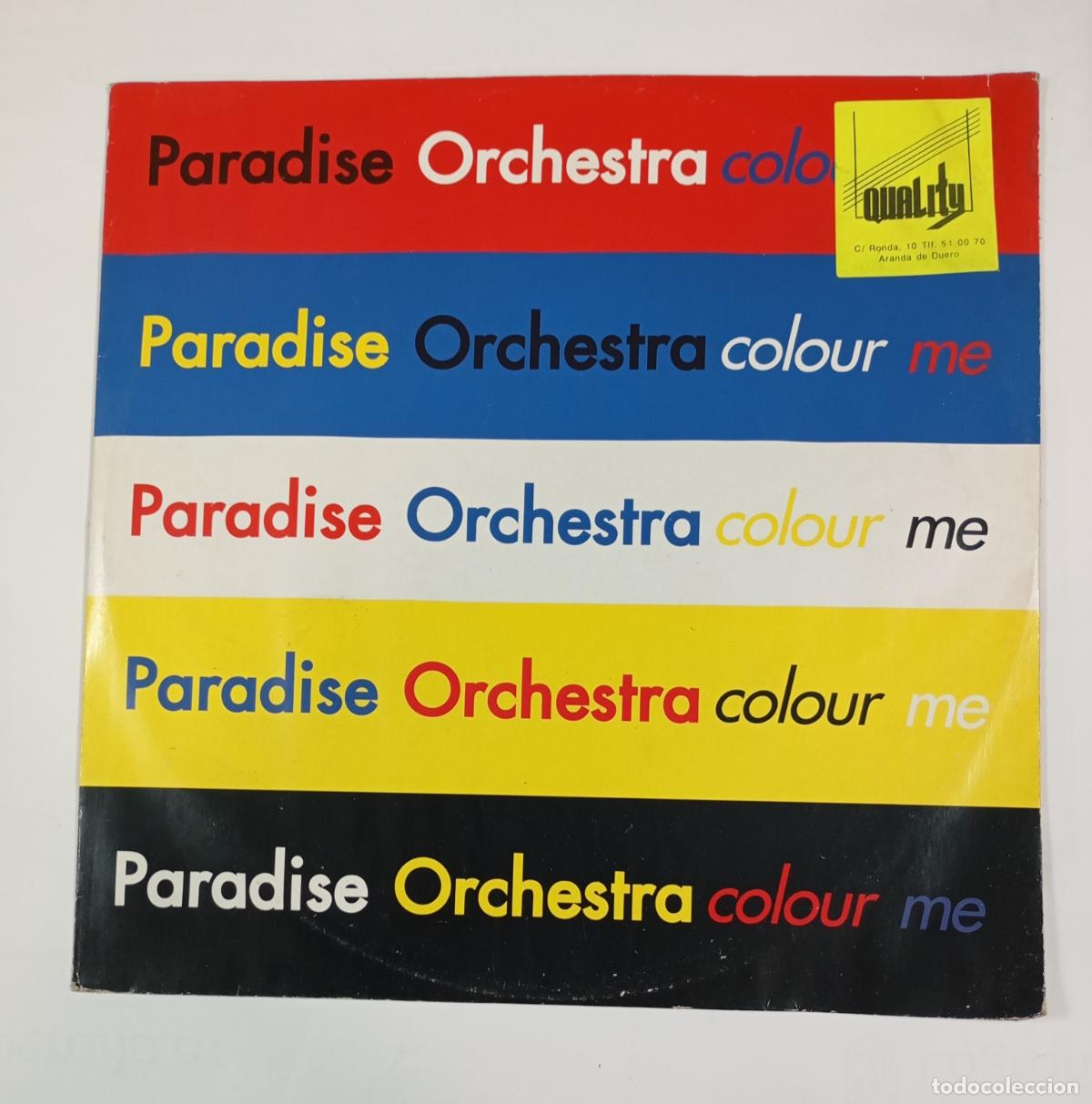 Discos de vinilo: PARADISE ORCHESTRA. COLOUR ME. MAXI-SINGLE. TDKDA73 - Foto 1
