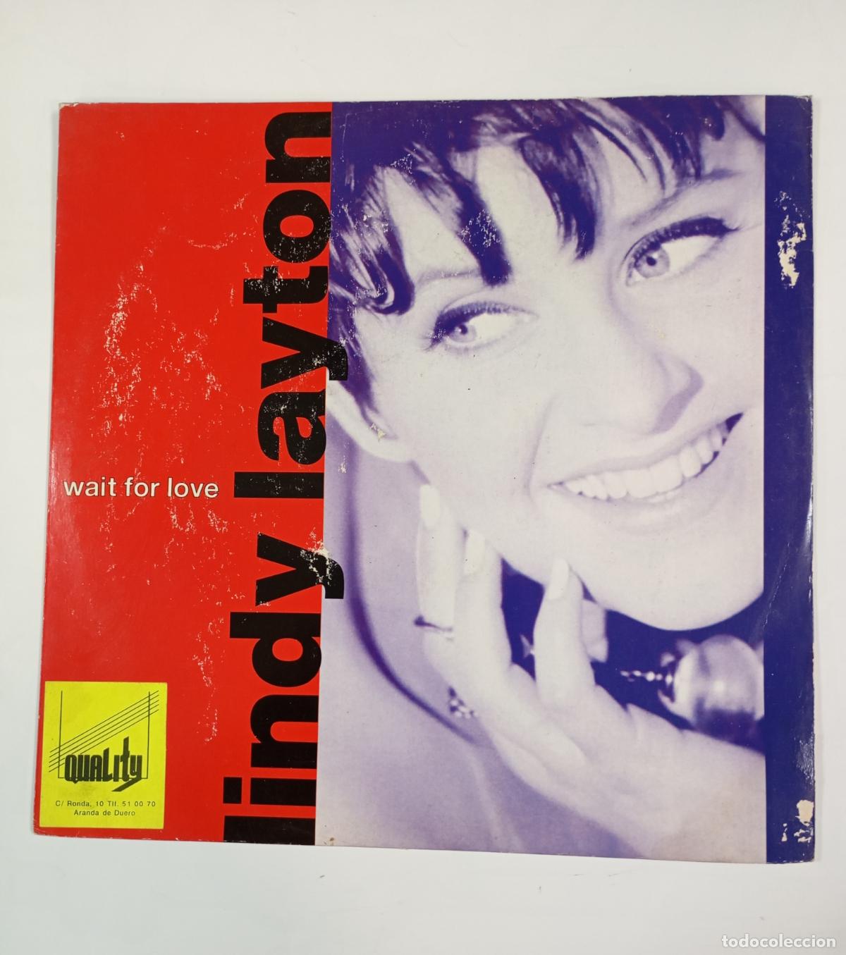 Discos de vinilo: LINDY LAYTON. WAIT FOR LOVE. MAXI-SINGLE. TDKDA73 - Foto 1