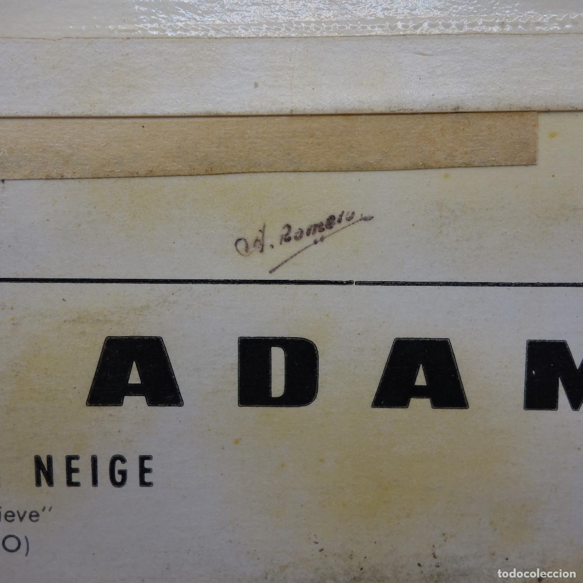 Discos de vinilo: ADAMO - TOMBE LA NEIGE - Foto 3