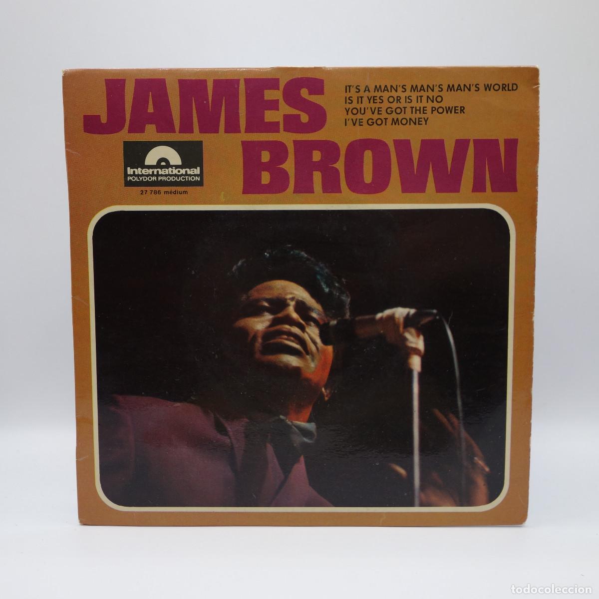Discos de vinilo: JAMES BROWN - ITS A MANS MANS MANS WORLD - Foto 1