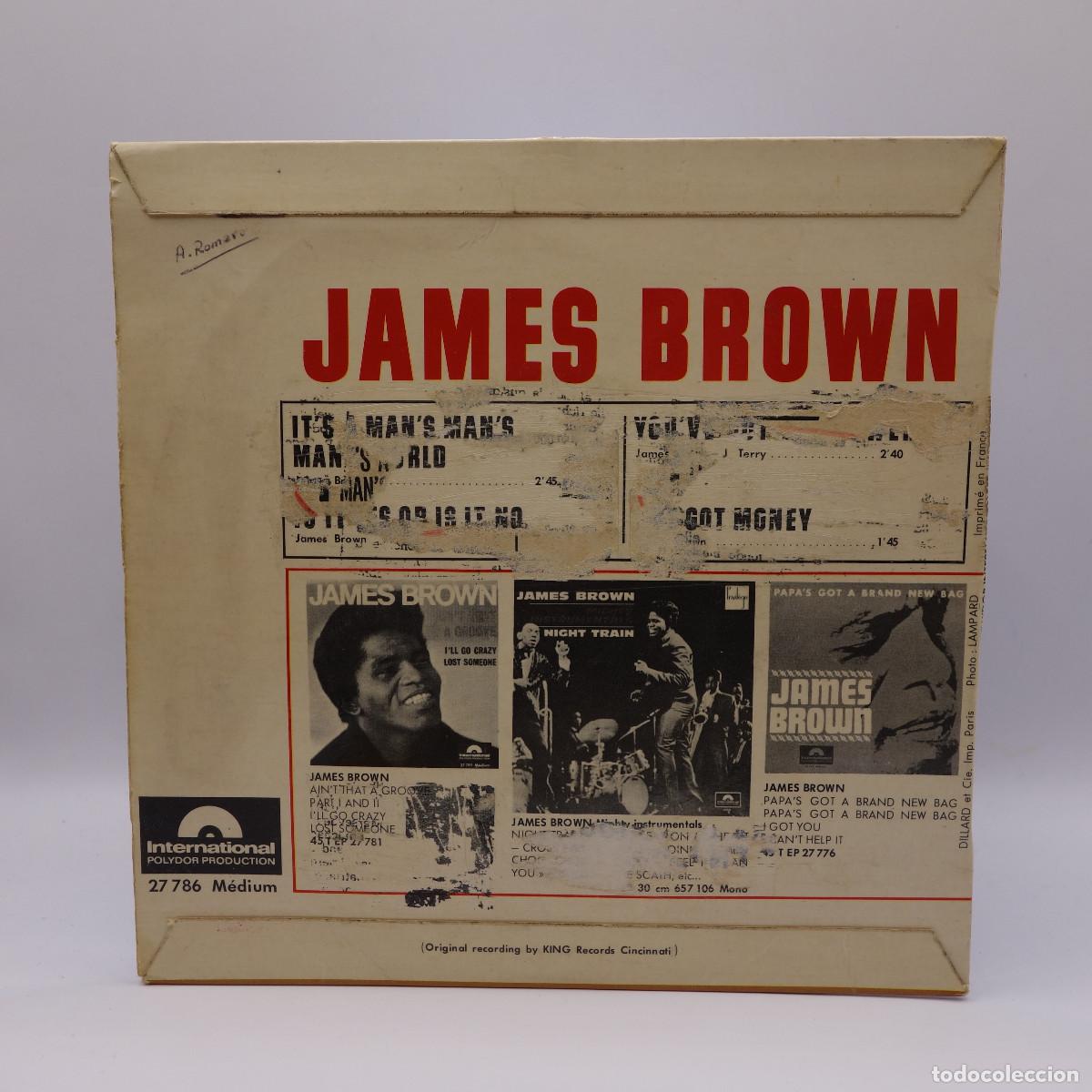 Discos de vinilo: JAMES BROWN - ITS A MANS MANS MANS WORLD - Foto 2