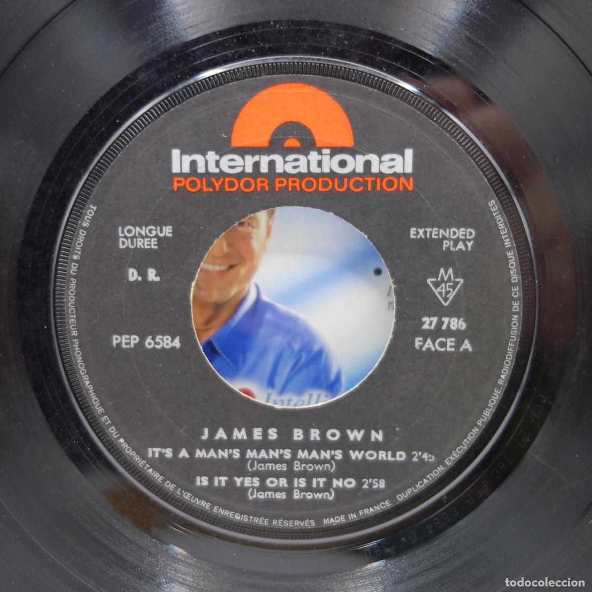 Discos de vinilo: JAMES BROWN - ITS A MANS MANS MANS WORLD - Foto 7
