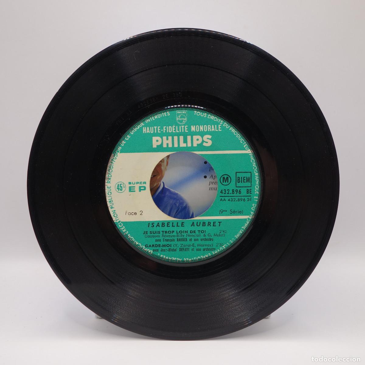 Discos de vinilo: ISABELLE AUBRET - LA FANNETTE - Foto 3