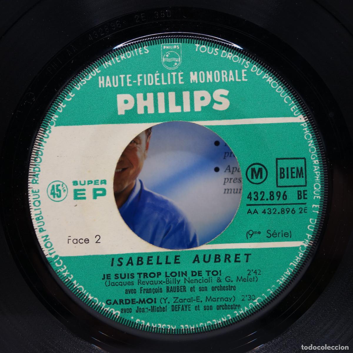 Discos de vinilo: ISABELLE AUBRET - LA FANNETTE - Foto 4