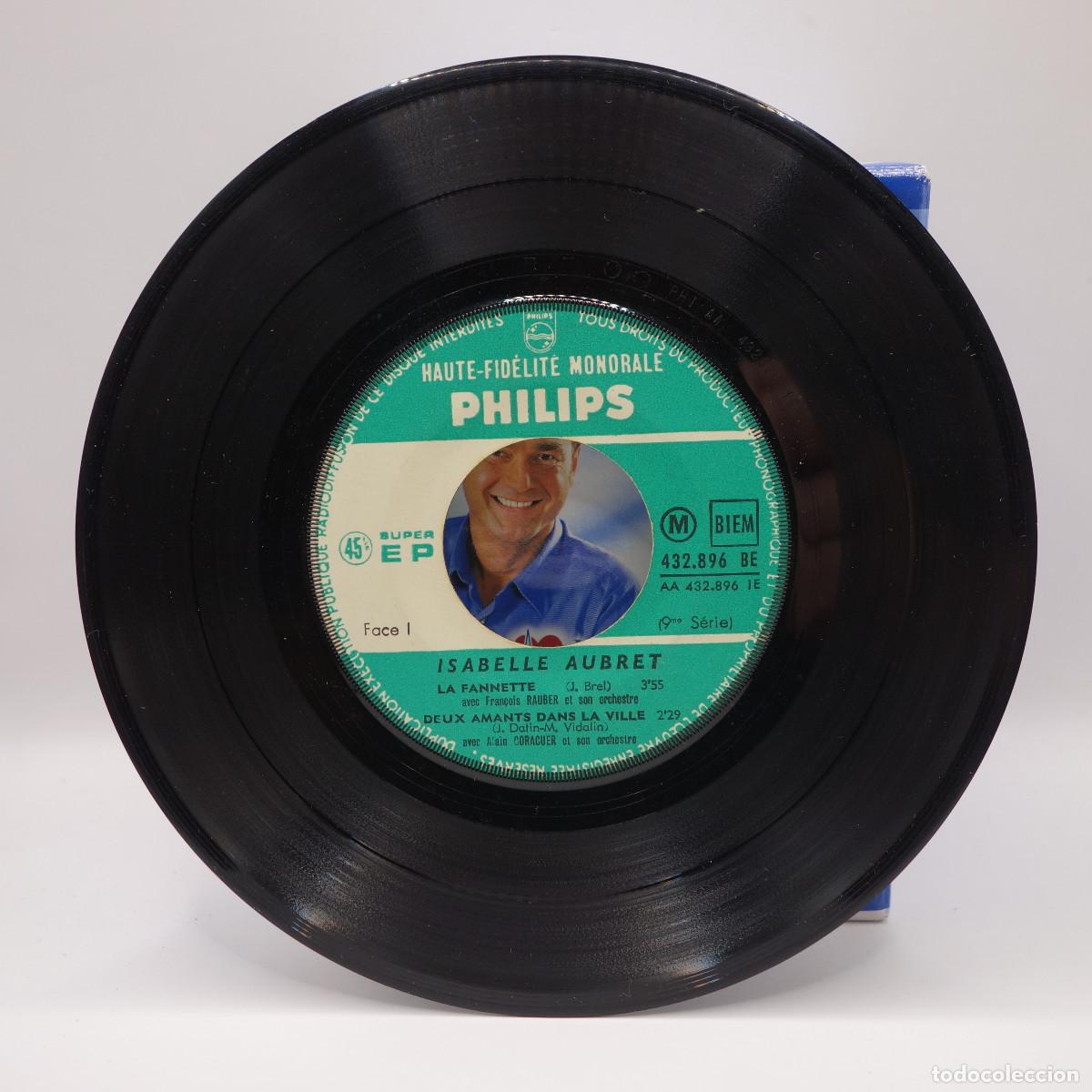 Discos de vinilo: ISABELLE AUBRET - LA FANNETTE - Foto 5