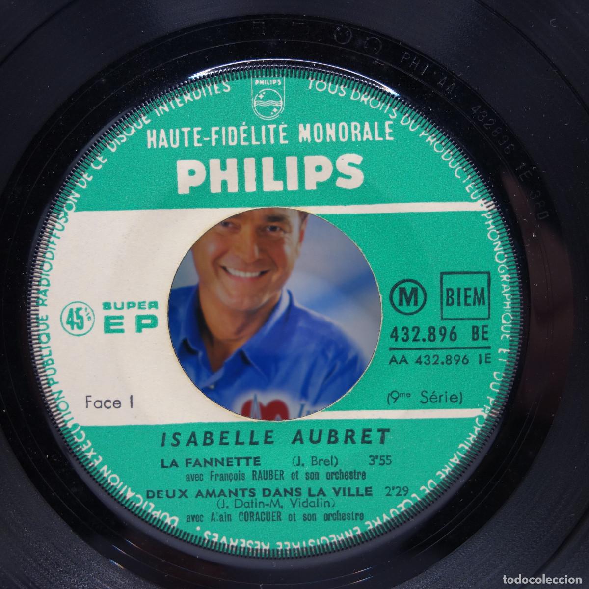 Discos de vinilo: ISABELLE AUBRET - LA FANNETTE - Foto 6