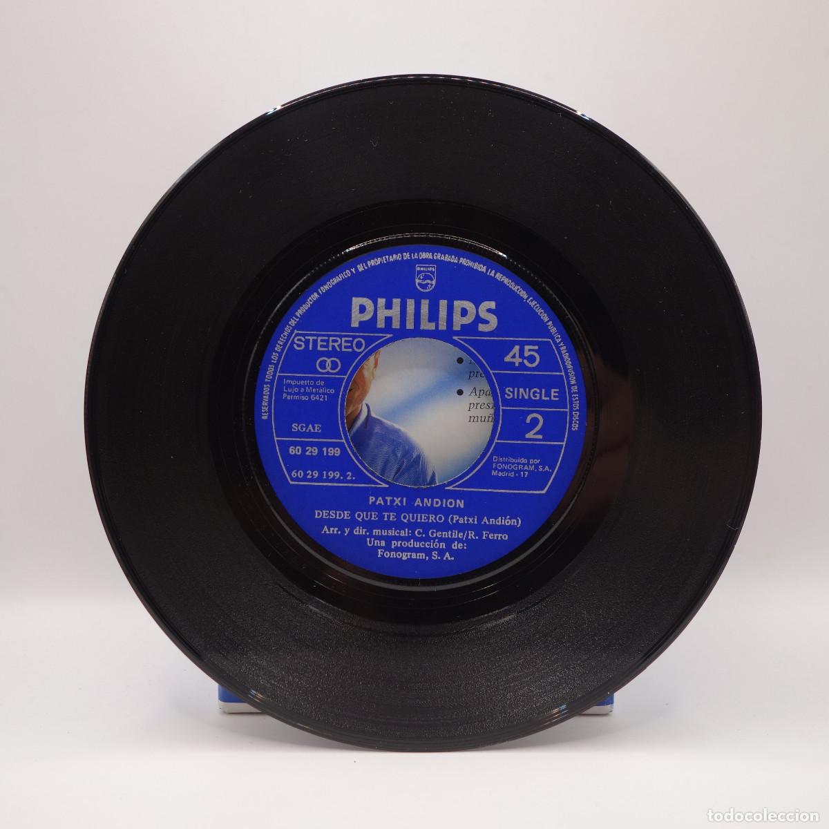 Discos de vinilo: PATXI ANDION - UNA DOS Y TRES - Foto 5