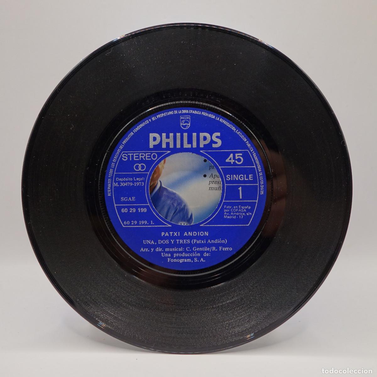 Discos de vinilo: PATXI ANDION - UNA DOS Y TRES - Foto 7