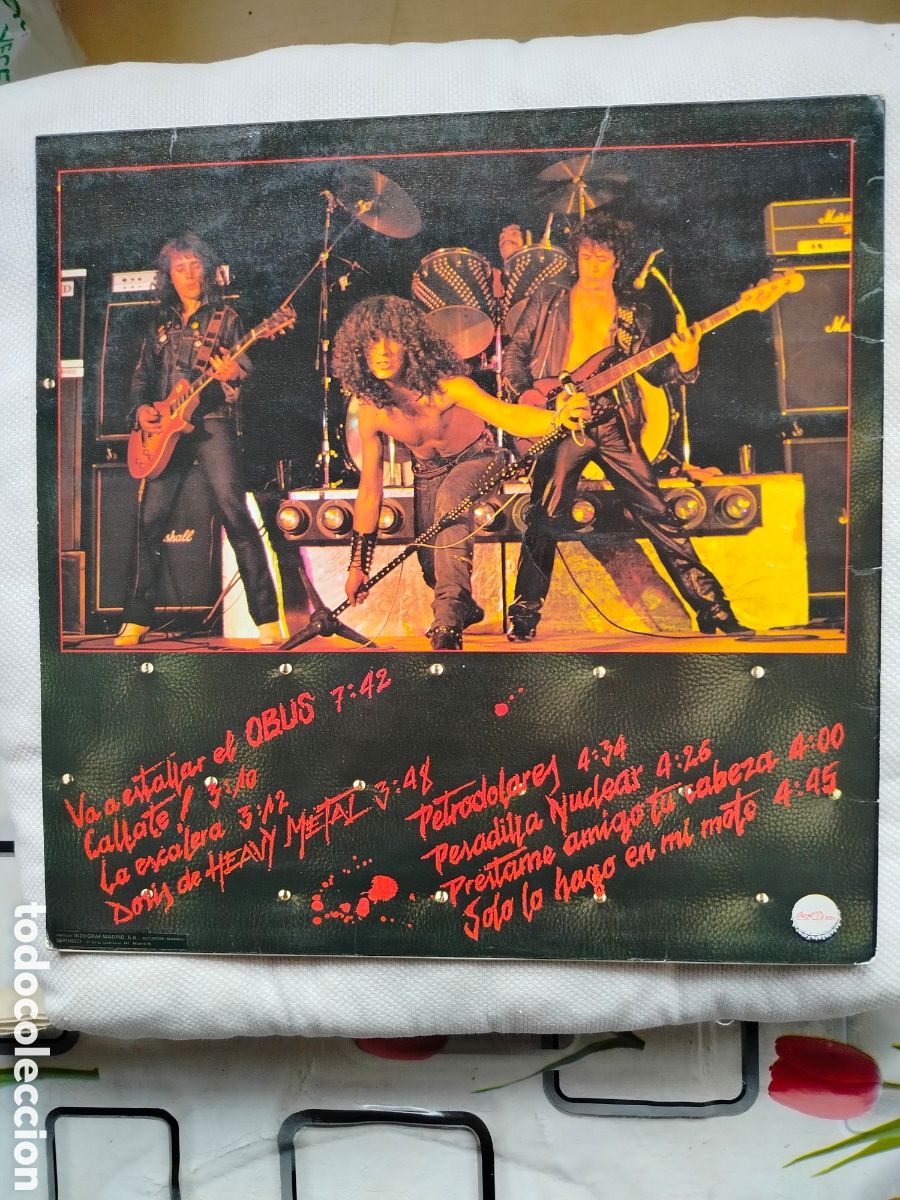 Discos de vinilo: Obus LP Prep&aacute;rate... - Foto 2