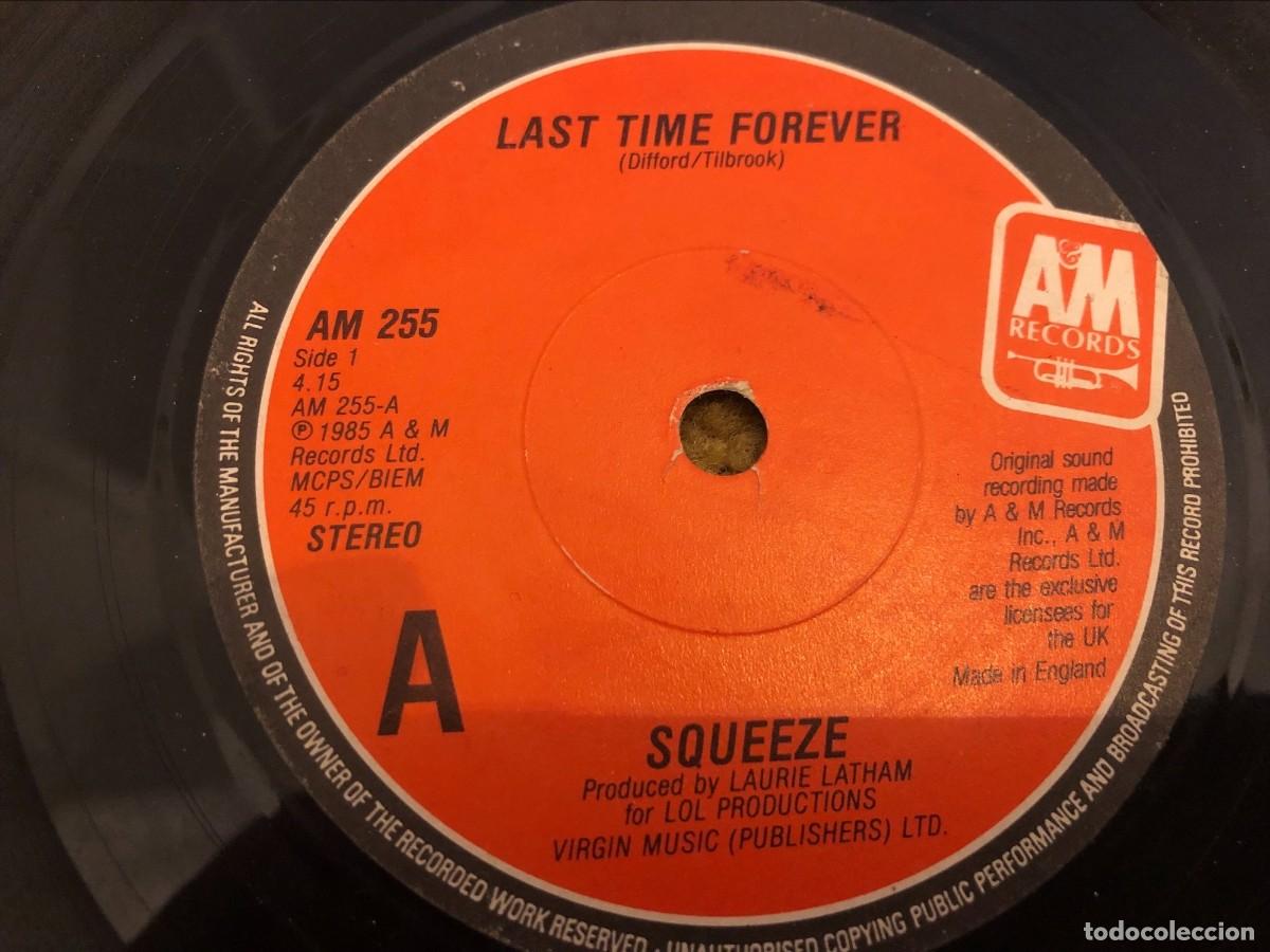 Discos de vinilo: Squeeze - Last Time Forever 7&rdquo; - Foto 1