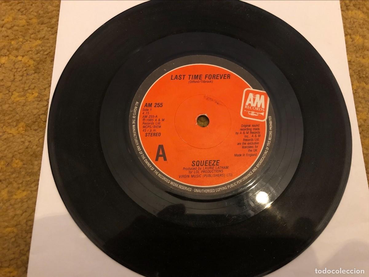 Discos de vinilo: Squeeze - Last Time Forever 7&rdquo; - Foto 3