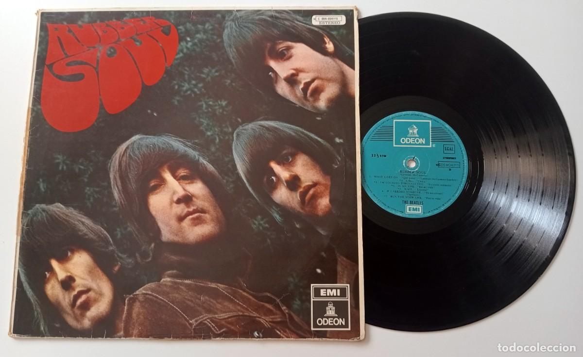 Discos de vinilo: LP THE BEATLES - RUBBER SOUL - Foto 3